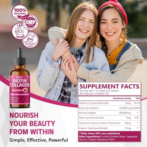 Bebida de colágeno en gotas para la piel, marca privada OEM/ODM, colágeno en gotas - Product Image 6