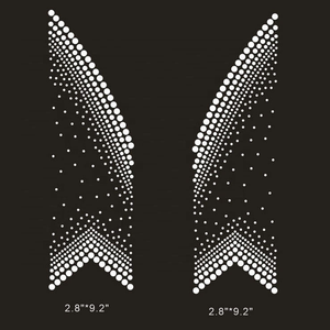 สติ๊กเกอร์ติดเสื้อแบบรีดร้อนลายโบว์ประดับเพชร  รับทำตามแบบ  ขั้นต่ำในการสั่งซื้อน้อย  สำหรับเสื้อยืดและเสื้อฮู้ด - Product Image 5