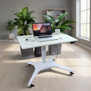 SMARTDESK GO SMART FURNITURE Adjustable Plastic <b>Computer</b> <b>Desk</b> for Home Office and School Height Adjustment - Product Image 2