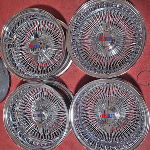Jantes à rayons dorées de 20 pouces, jantes chromées à rayons de 24 pouces, jantes multi-rayons - Product Image 4