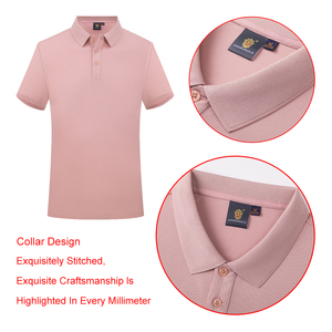 <span class=keywords><strong>Polo</strong></span> de styliste de luxe pour homme, tricoté, pur coton, <span class=keywords><strong>noir</strong></span>, <span class=keywords><strong>Logo</strong></span> personnalisé brodé, 100 - Product Image 4