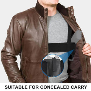 Cinturón táctico unisex negro para portar ocultamente, con soporte para la axila y extracción rápida de arma. - Product Image 4