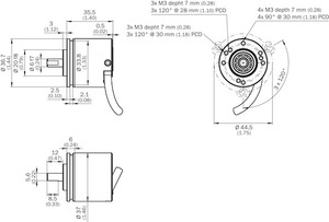 DBS36E-S3EK01000 bị bệnh mã hóa gia tăng dbs36/50 Ethernet mô hình 1060544 - Product Image 4