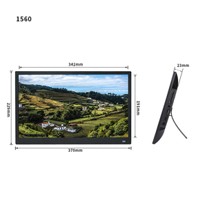 Treo Tường Bảng Đứng Vesa 75 15.6 Inch Màn Hình MP4 Khung Ảnh Kỹ Thuật Số Với Phát Lại Video Và Đồng Hồ Full HD - Product Image 2
