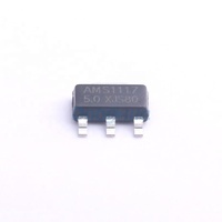 AMS1117-3.3 AMS1117 Regulador LDO IC SOT-223 1A Salida Fija de 3.3V Regulador de Voltaje de Baja Caída Chip de Fuente de Alimentación de 3.3V