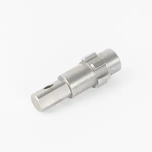 Cnc Turning Milling Machining Service Parts Hobbing Stainless Steel Ice Machine Shaft Precision Accessories Motor Shaft