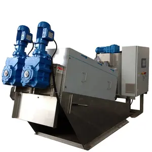 Máquina de deshidratación de prensa de tornillo para tratamiento de lodos de aceite de palma