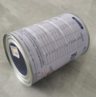 Produire des boîtes de conserve rondes en métal de qualité alimentaire vides pour gâteau, boîtes de conserve rondes en métal blanc pour biscuits, boîtes de conserve à faible quantité minimale de commande