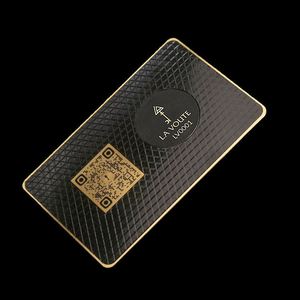 บัตรธุรกิจโลหะแบบใหม่สำหรับงานแกะสลักเลเซอร์ หนา 0.5 มม. - Product Image 2
