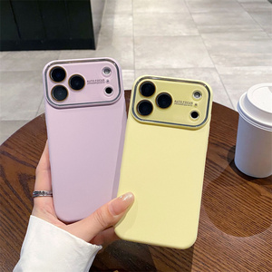 เคสโทรศัพท์มือถือซิลิโคนสำหรับ iPhone 16 15 Pro Max PLUS Ai button เคสเลนส์กล้องกระจกสีดำ - Product Image 2