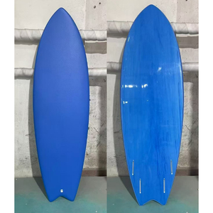 Gran oferta IXPE Soft Top EPS espuma resina epoxi fibra de vidrio cola de pez Softboard tablas de surf madera duradera PVC para Surf infantil - Product Image 2