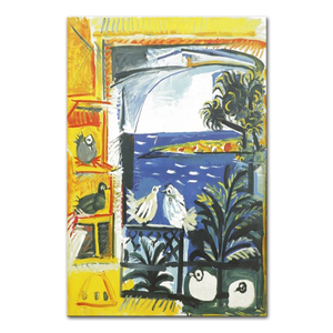 Art mural décoratif moderne fait à la main, toile de paysage, <span class=keywords><strong>affiche</strong></span> reproduisant la peinture à l'huile de <span class=keywords><strong>Matisse</strong></span> Picasso, taille personnalisable - Product Image 1