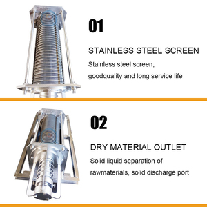 Saloni đầy đủ tự động phân bò rắn-lỏng separator/Biogas bùn Pig Phân máy khử nước - Product Image 4