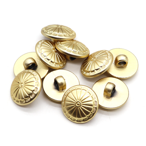 Tùy Chỉnh Dập Nổi Nhựa Phù Hợp Với Áo Khoác Blazer Áo Vàng Mạ Nút Kim Loại Chân Nút Kim Loại May Phụ Kiện Nút - Product Image 4