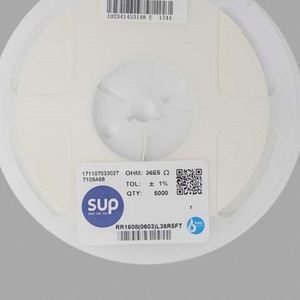 Factory Direct RR1608 0603L36R5FT 0603 1608 Resistors Chip Resistors SMD Resistors 36.5ohm 1% 1/10W Thick Film Resistor - Product Image 1