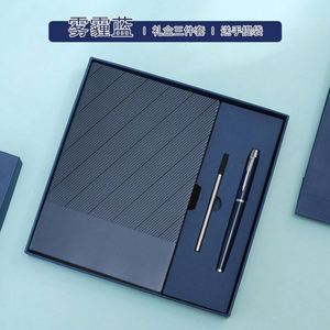 Wholesale 16G USB Notebook Pen Set Customized Corporate Gift for Men A5 Loose-leaf <b>Journal</b> Agenda <b>Planner</b> with Laser Marker Pen - Product Image 4