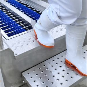 Stazione Automatica per la Sanificazione delle Scarpe |   Macchina per Sterilizzazione/Disinfezione ad Acqua Fredda Clean-In-Place (CIP) per Lavorazione Alimentare - Product Image 6