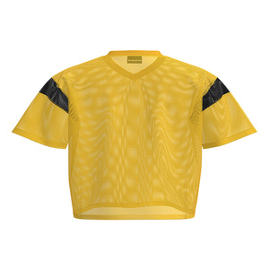 HEALY Fabricant de t-shirts en polyester Dry Fit à sublimation, t-shirts de football personnalisés à col en V pour hommes - Product Image 6