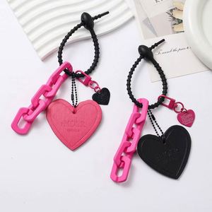 Fashional PU Leather with Pendant Heart Shape Wholesale <b>Keychain</b> Keyring with <b>Personal</b> Design - Product Image 1