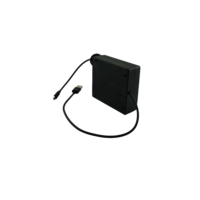 Cable de Extensión Eléctrico Retráctil Mini con Resorte, 2 Metros, con Enchufe USB DYH-1816, Cable USB-C Retráctil