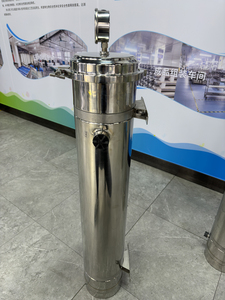 Purificateur d'eau vertical en acier inoxydable 159-5000L à ultrafiltration, auto-nettoyant manuel, filtre à eau commercial extérieur central - Product Image 4