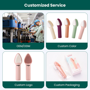 Soft Silicone Waterproof Facial Cleansing Brush For Face Head Deep Cleansing Pore Cleaner Exfoliation Handheld Gentle Face - Product Image 4