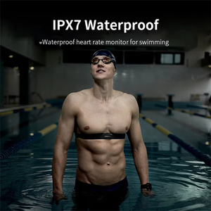 XOSS X2 Pro sangle de poitrine poitrine moniteur de fréquence <span class=keywords><strong>cardiaque</strong></span> sans fil BT ANT + santé Fitness capteur de fréquence <span class=keywords><strong>cardiaque</strong></span> intelligent <span class=keywords><strong>ceinture</strong></span> HRM Rechargeable - Product Image 5