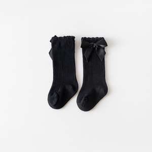 <span class=keywords><strong>Calcetines</strong></span> <span class=keywords><strong>Altos</strong></span> Elásticos con Lazos <span class=keywords><strong>para</strong></span> Niñas, Medias de Princesa hasta la Rodilla, <span class=keywords><strong>Calcetines</strong></span> de Algodón de Alta Calidad en Color Sólido - Product Image 6