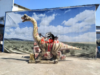Jouet astronomique pour enfants, voiture de dinosaure à vendre, 1 pièce