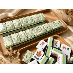 Nuevo en Stock: Mahjong Acrílico Plegable de 4 Capas con Patrón Jade Thunder, Estilo Americano Moderno, Marca Original <span class=keywords><strong>DAEN</strong></span> ODM - Product Image 1