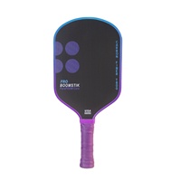 Raket Pickleball Profesional T800 Serat Karbon, Inti Busa Kelas Penerbangan, Perlengkapan Olahraga Kelas Atas 230g, Raket Suara Tajam