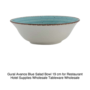 Saladier bleu Avanos 19 cm Gural - Product Image 2