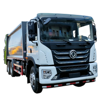 Camion per la Raccolta Rifiuti con Caricamento Posteriore Dongfeng Huashen da 25m³