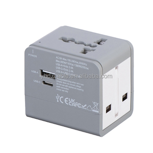 Dual USB Type-C Wall Charger <strong>Multifunctional</strong> PD Socket 200 Countries <strong>Universal</strong> Travel Plug <strong>Adapters</strong> - Product Image 6