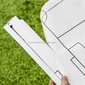 Feuille PVC adhésive 80x60cm pour tactiques de football, durable, portable, pliable, pour entraînements de football sur murs, sols, verre, extérieur - Product Image 4
