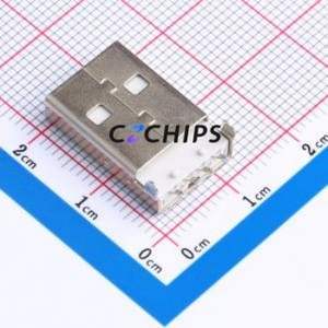 HX AM 180D USB Connector SMD Connector ( Connector Type: Type-A )( Protocol Standard: USB 2.0 )( Gender: Male ) - Product Image 2