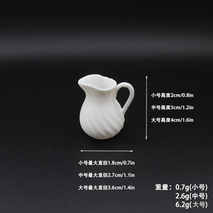 EN STOCK Miniature Vase <span class=keywords><strong>Ameublement</strong></span> Décoration Mini Pot De Fleur Mini PLA Pot Micro Paysage <span class=keywords><strong>Maison</strong></span> De Poupée Accessoires - Product Image 2