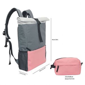 Free Design Unisex Sport Daypack With Zipper Closure Waterproof Rolltop <b>School</b> Bags Fashion Style <b>Backpack</b> - Product Image 6