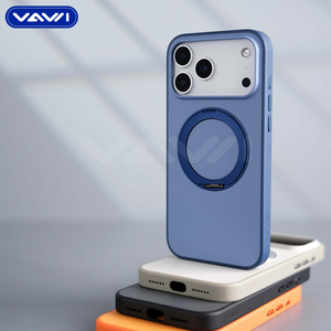 Матовый магнитный чехол для телефона VAWI B398 с защитой 360 градусов °   Вращающийся держатель для чехла для телефона 14 15 16 17 Pro Max, ударопрочный чехол для мобильного телефона - Product Image 5