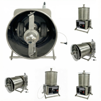 Moulin à pierres tout-en-un 34L pour le broyage et le raffinage des fèves de cacao, machine de fabrication de chocolat de qualité supérieure Bean-to-Bar