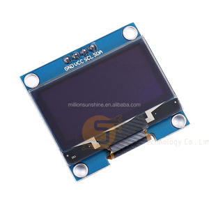 0.96 英寸 OLED 显示屏 (128x64) - 适用于 Arduino/Raspberry <span class=keywords><strong>Pi</strong></span> 的 I2C SSD1306 驱动器 - Product Image 2