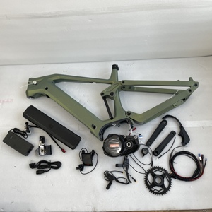 Cadre de vélo <span class=keywords><strong>électrique</strong></span> tout-terrain professionnel en carbone à suspension intégrale |   avec batterie 52V |   Moteur Bafang M620 prêt à l'emploi (29/27,5 <span class=keywords><strong>pouces</strong></span>) pour vélo <span class=keywords><strong>électrique</strong></span> - Product Image 3