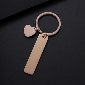Porte-clés en acier inoxydable personnalisé avec logo, idéal pour la promotion d'entreprise, cadeau parfait pour la Saint-Valentin, un anniversaire ou une remise de diplôme - Product Image 4