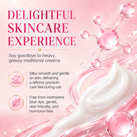 Crème hydratante anti-rides au PDRN de saumon et mucine d'escargot 60 ml, soin visage hydratation intense pour peaux matures, marque privée