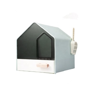 <strong>Cat</strong> <strong>Litter</strong> Box <strong>Furniture</strong> Hidden Large Two Tier Manufacturer <strong>Cat</strong> <strong>Litter</strong> Box Bin Drawer Design Indoor <strong>Cat</strong> Pet Toilet - Product Image 3