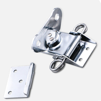 Boîtier en bois solide Stable, emballage d'importation et d'exportation, fermoir papillon, noyau de serrure, grande fermeture en acier inoxydable SUS304, verrou torsadé