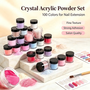 Custom Color Dipping Powder Acrylic <b>Nail</b> Powder High Pigment Perfect match with Acrylic Liquid for <b>Nail</b> <b>Extension</b> Salon Art OEM - Product Image 2