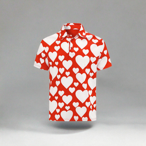 Nouvelle chemise décontractée pour homme à manches courtes, imprimée en 3D, style golf, tricotée - Product Image 3