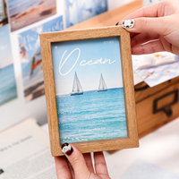Mr.Paper – Lot de cartes postales en carton blanc de qualité supérieure, cartes décoratives murales minimalistes pour cadres photo, décoration intérieure, bricolage