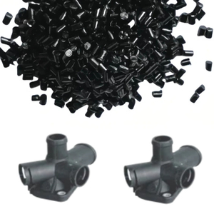 Componente de mango de hierro, escudo térmico de ABS modificado contra impactos, negro - Product Image 5
